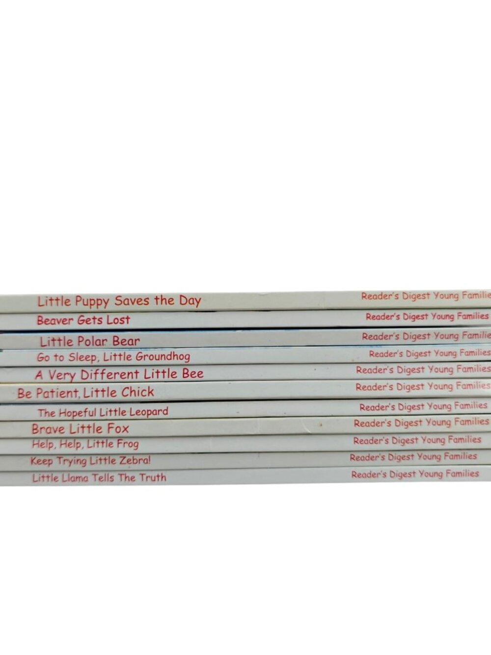 Reader's Digest Little Animal Adventures Book Lot Of 11 Hardcovers Illustrated